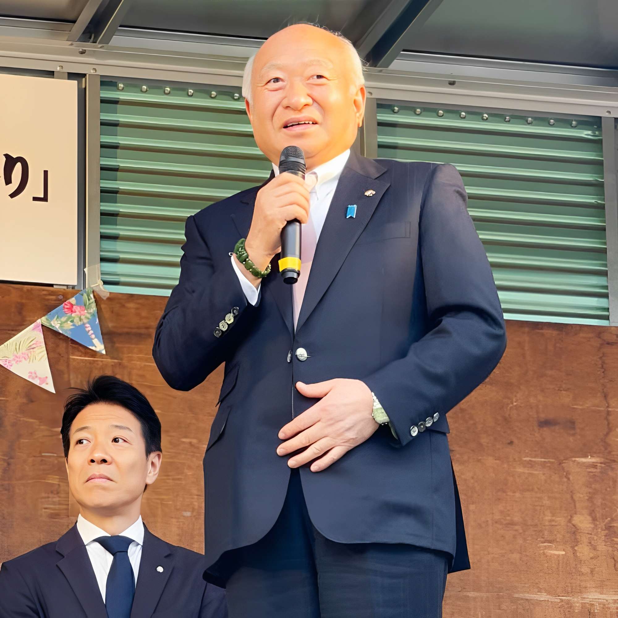柳居俊学さん（山口県議会議長）