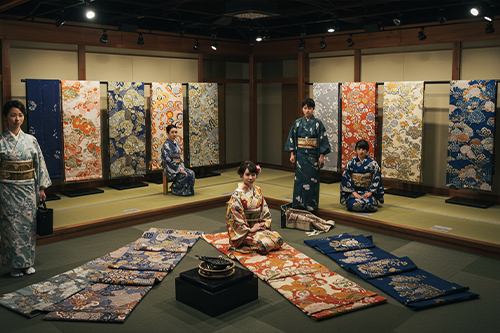 着物文化と職人技の展示