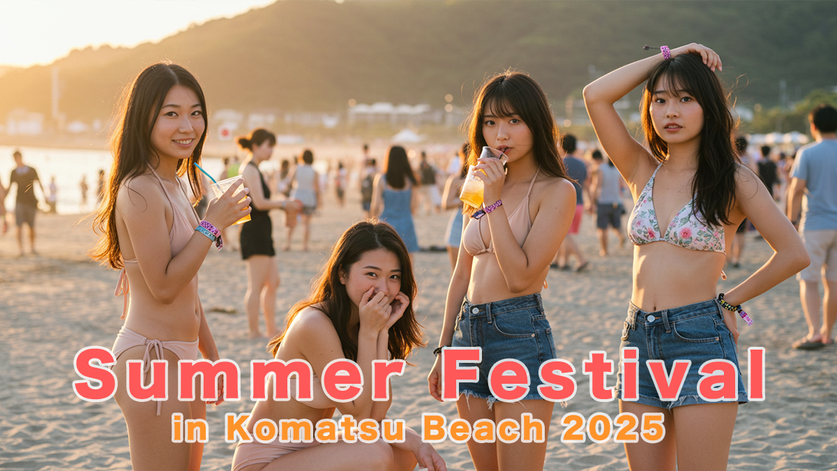 Summer Festival in Komatsu Beach 2025